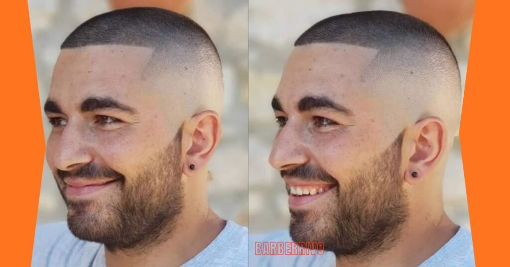Mid Fade with Buzz Cut