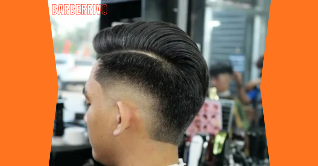 Burst Fade Comb Over