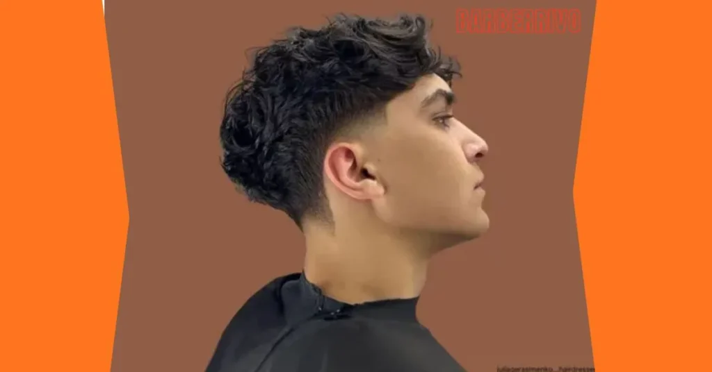 Burst Fade Middle Part