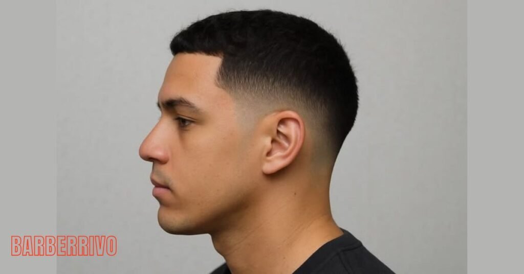 Buzz Cut with Low Taper Fade