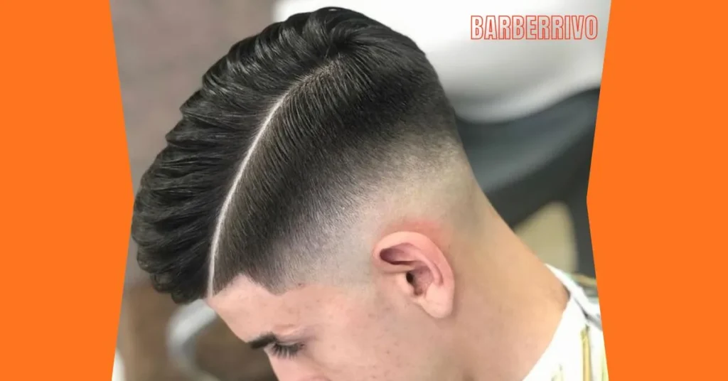 Comb Over with Line Up