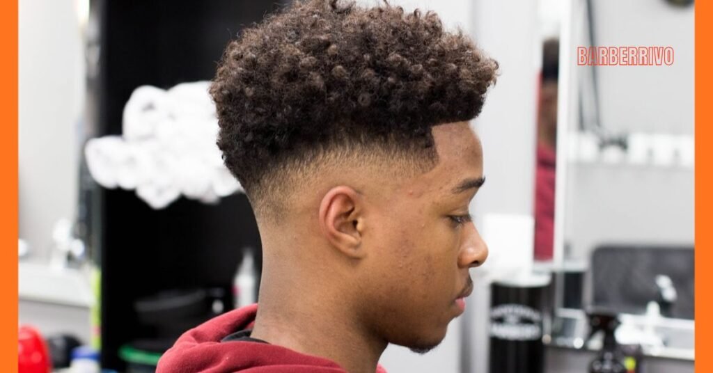 Low Fade with Curly Hair