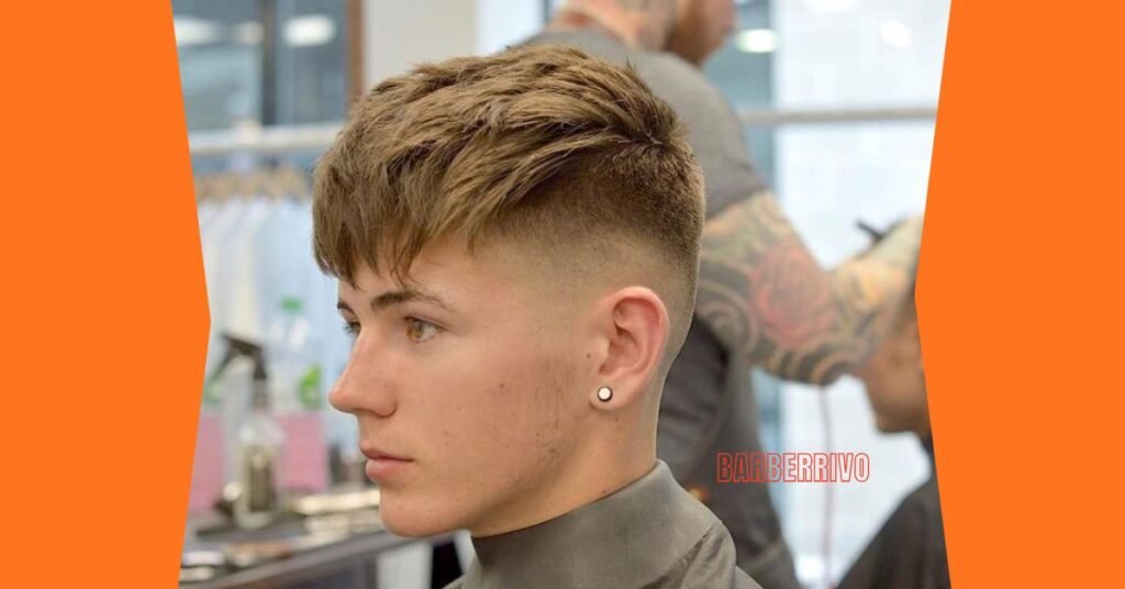 Low Fade with Fringe