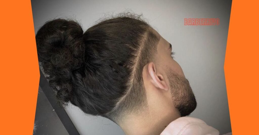 Low Fade with Man Bun