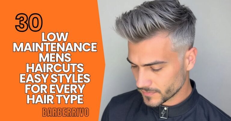 Low Maintenance Men’s Haircuts