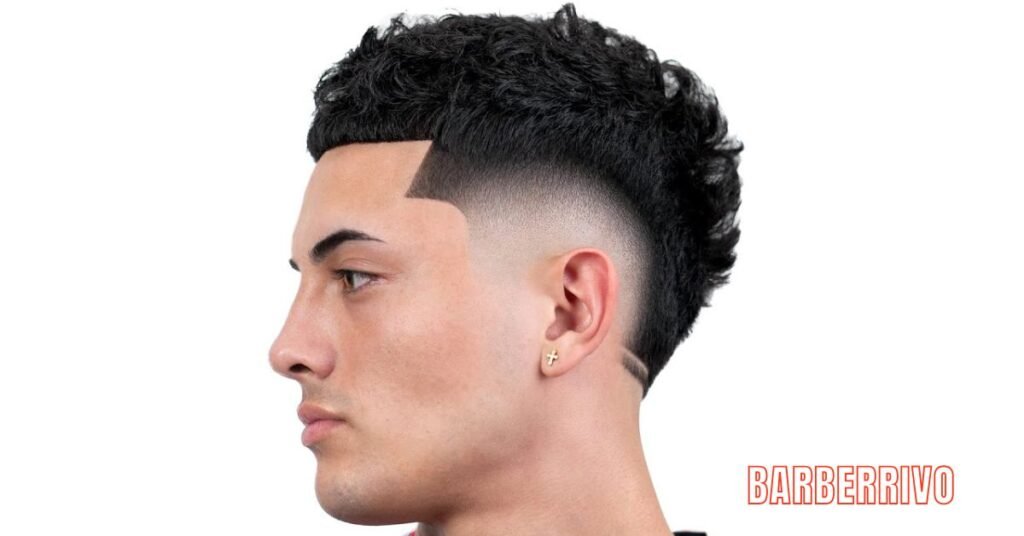 Low Taper Burst Fade