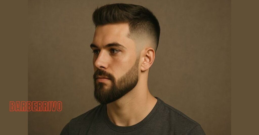 Low Taper Fade with Beard