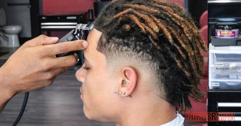 Low Taper Fade with Dreads
