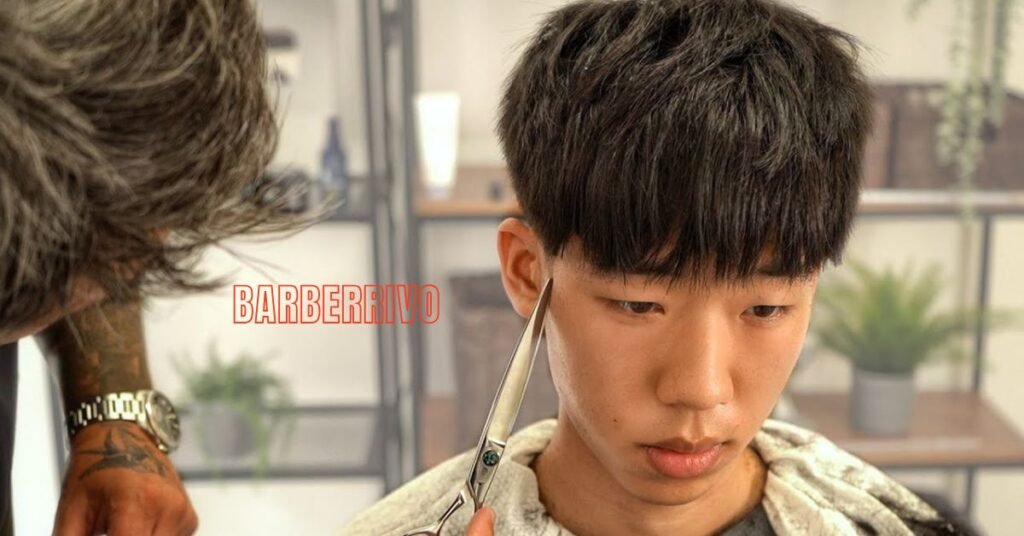 Low Taper Fade with Textured Fringe