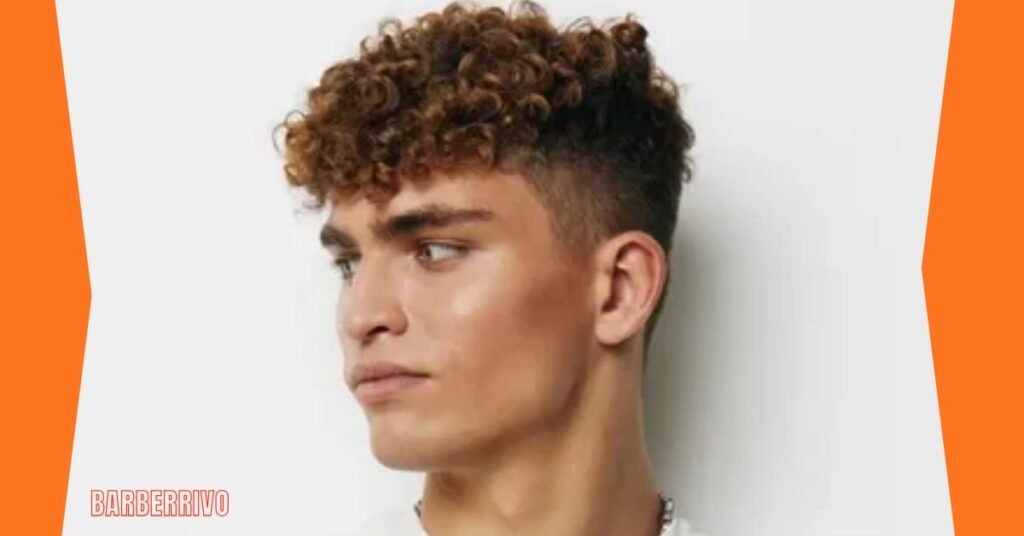 Mid Fade with Curly Hair