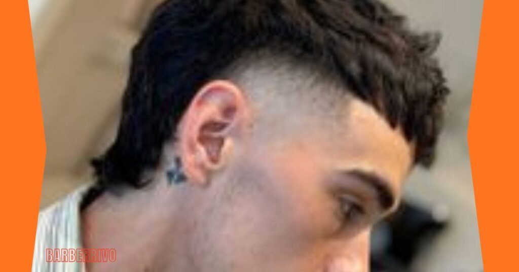 Mid Fade with Mullet