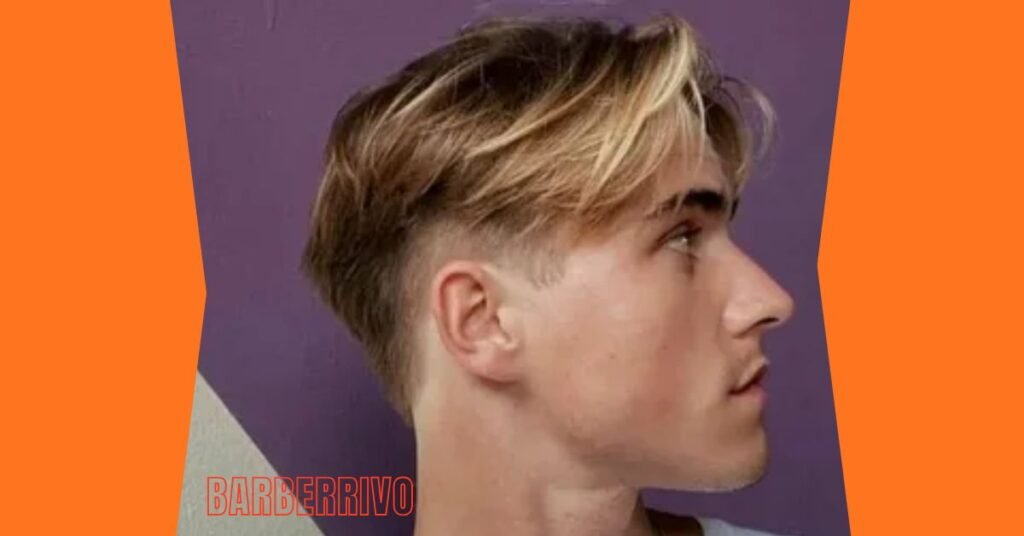 Short Hair Middle Part