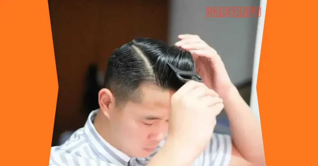 Slick Back Comb Over