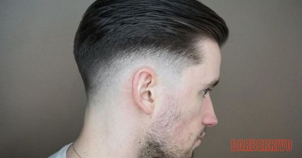 Slick Back with Low Taper Fade