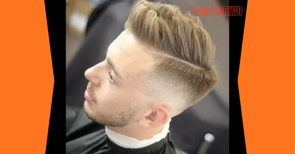 Spiky Comb Over Fade