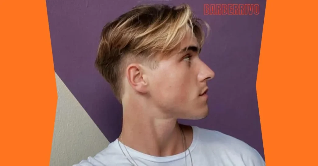 Taper Fade Middle Part