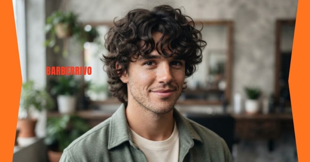 Mens Shaggy Hairstyles: 35 Best Cool & Trendy Looks for 2026 22 Curly Shag with Bangs