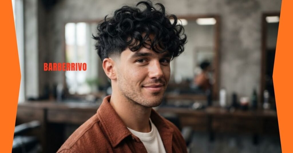Mens Shaggy Hairstyles: 35 Best Cool & Trendy Looks for 2026 21 Curly Shag with Fade