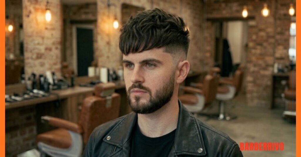 28 Textured Fringe Haircut Best Styles, Cutting & Styling Tips 17 Disconnected Undercut with Textured Fringe