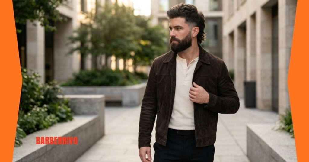 Modern Mullet with Beard