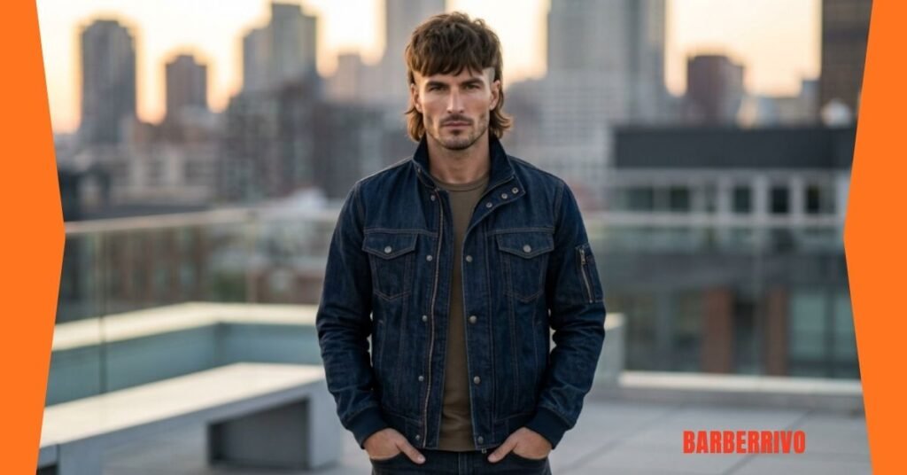 Mullet with Bangs