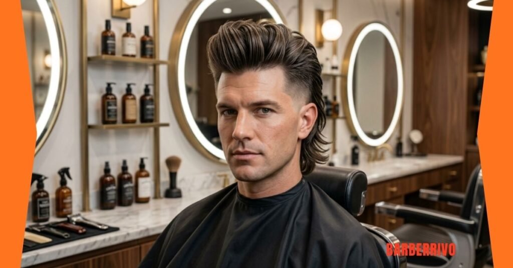 Pompadour Mullet