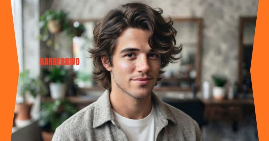 Mens Shaggy Hairstyles: 35 Best Cool & Trendy Looks for 2026 25 Side-Swept Wavy Shag