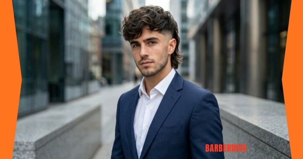 Taper Fade Mullet