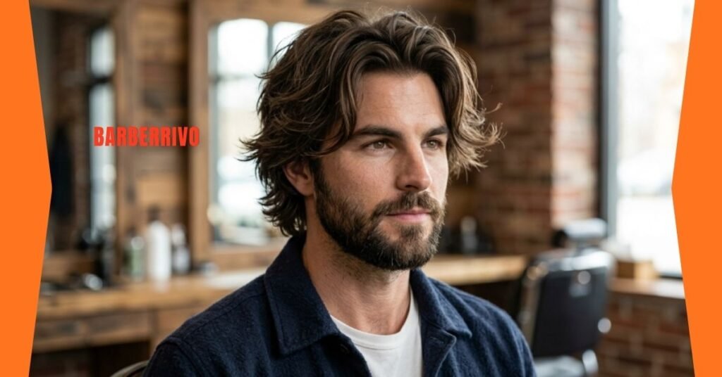 Mens Shaggy Hairstyles: 35 Best Cool & Trendy Looks for 2026 11 Tousled Shag with Beard