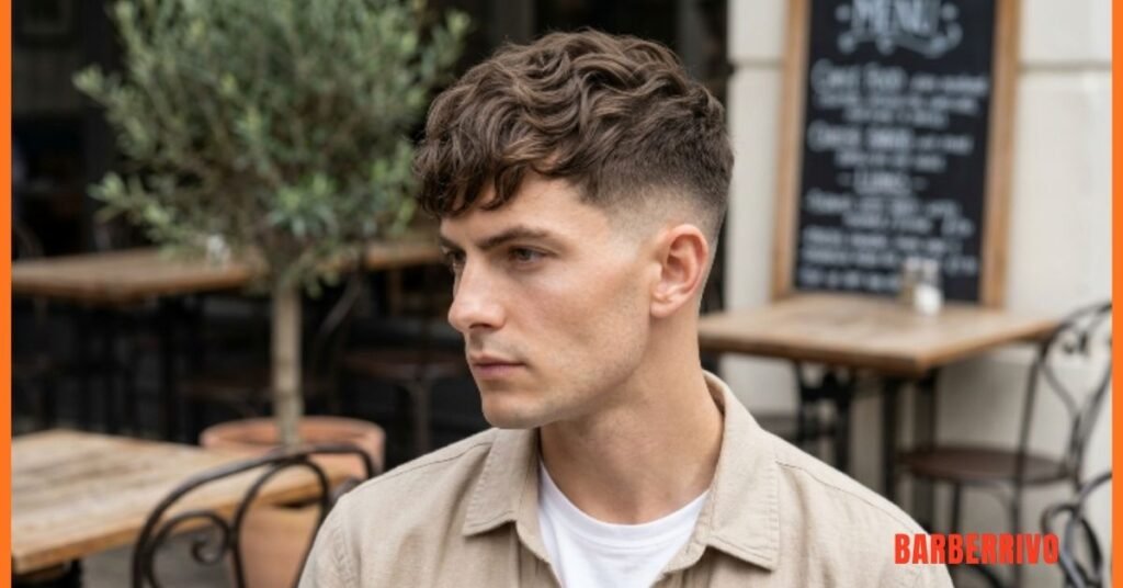 28 Textured Fringe Haircut Best Styles, Cutting & Styling Tips 26 Wavy Fringe with Skin Fade